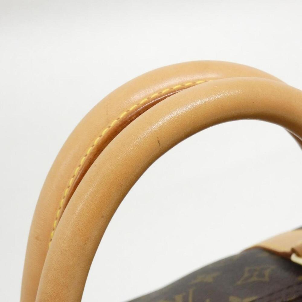 LOUIS VUITTON Authentic Brown Monogram Keepall 60 Boston Bag - Picture 8 of 10